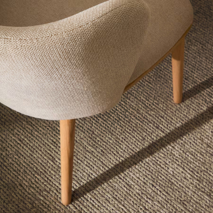 Kave Home Ciselia Eetkamerstoel - Beige / Essenhout