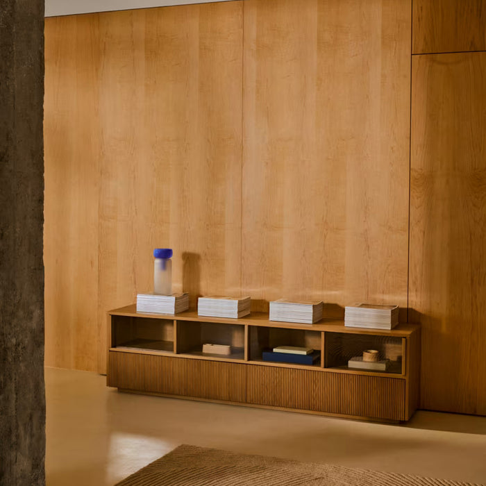 Kave Home Helvine Tv-meubel H 50 cm - Eiken