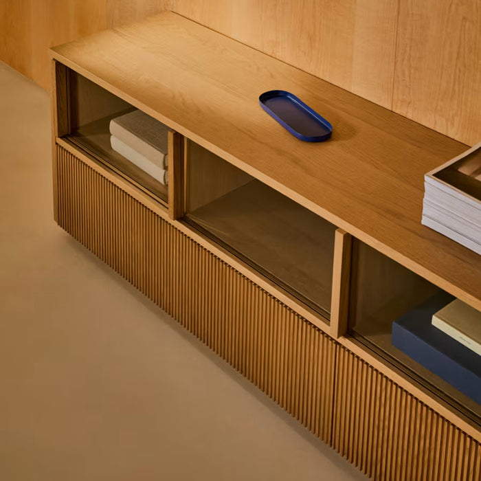 Kave Home Helvine Tv-meubel H 50 cm - Eiken