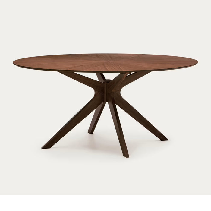 Kave Home Naanim Eettafel 180 x 110 cm - Walnoot