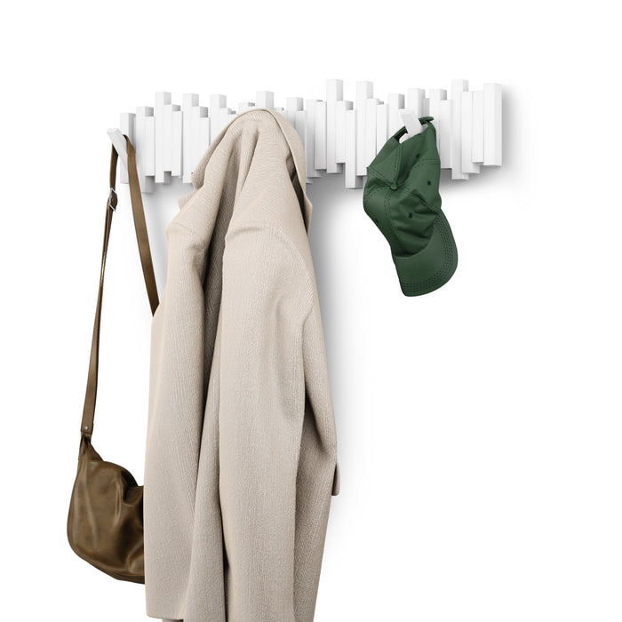 Umbra Sticks Wandkapstok 8 Haken - Wit