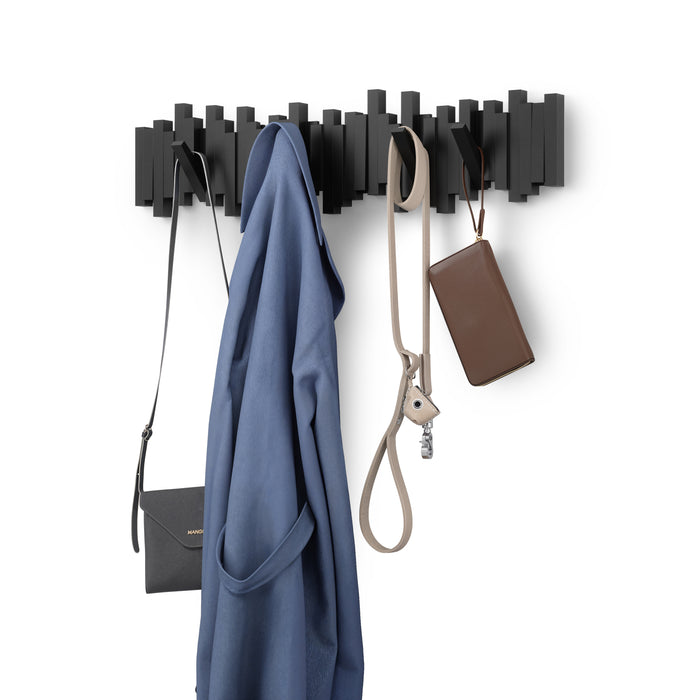 Umbra Sticks Wandkapstok 8 Haken - Zwart