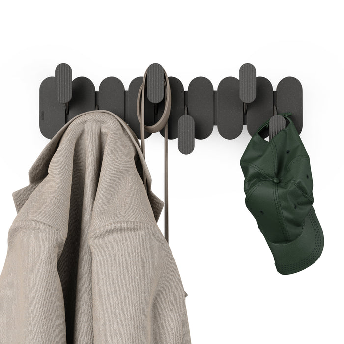 Umbra Tempo Wandkapstok 6 Haken - Zwart