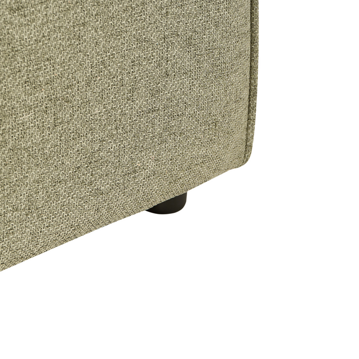 Beliani - BRANDE - Ottomaan - Lichtgroen - Polyester