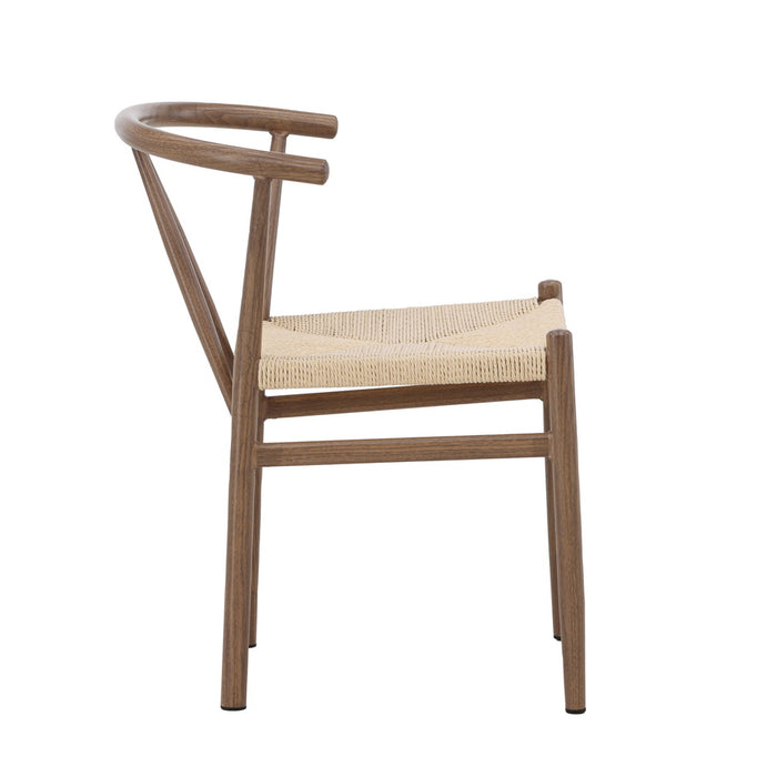 Fjôrd - Eetkamerstoel Bruin Touw - Alfons
