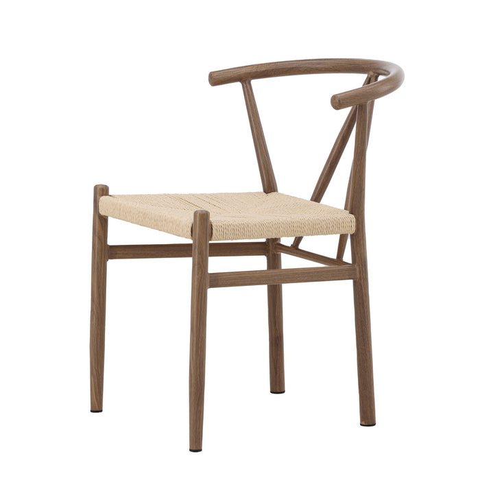 Fjôrd - Eetkamerstoel Bruin Touw - Alfons