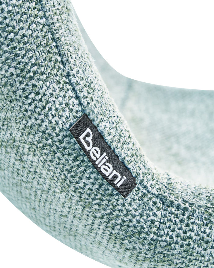 Beliani - CALDWELL - Eetkamerstoel set van 4 - Mintgroen - Polyester