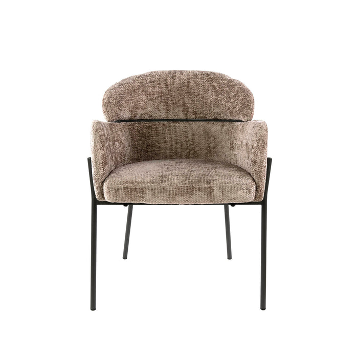 Hoyz Collection - Armstoel Curva Verpakt Per 2 - Hoven Champagne