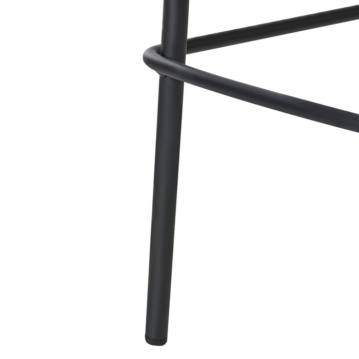 Beliani - DUETTE - Barkruk set van 2 - Goudbruin - Fluweel