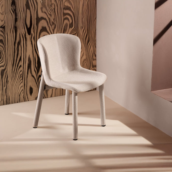 Fjôrd - Eetkamerstoel Beige Stof - Astoria - Set van 2