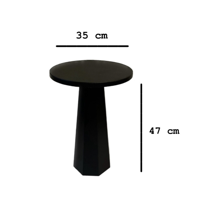 Calicosy - Ronde bijzettafel LILYUM - H47 cm