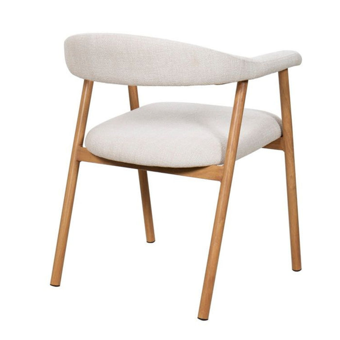 Giga Meubel - Eetkamerstoel Naturel - Mila - Set van 2