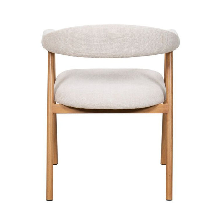 Giga Meubel - Eetkamerstoel Naturel - Mila - Set van 2