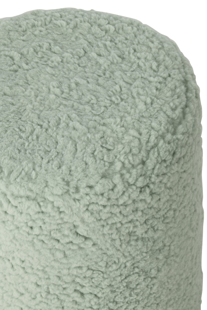 J-Line kruk Bont - hout - lichtblauw