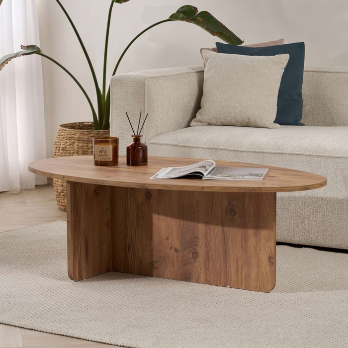 Calicosy - ANNA Tafel - B120 cm - Licht hout