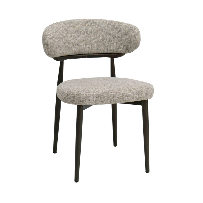 DÉJA Living - Eetkamerstoel Beige|Brons - Milan - Set van 2