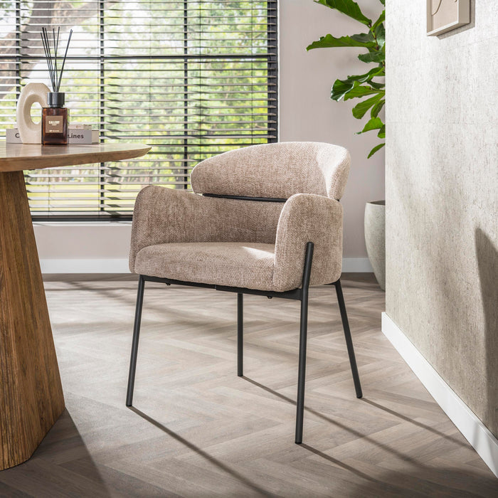 Hoyz Collection - Armstoel Curva Verpakt Per 2 - Hoven Zand