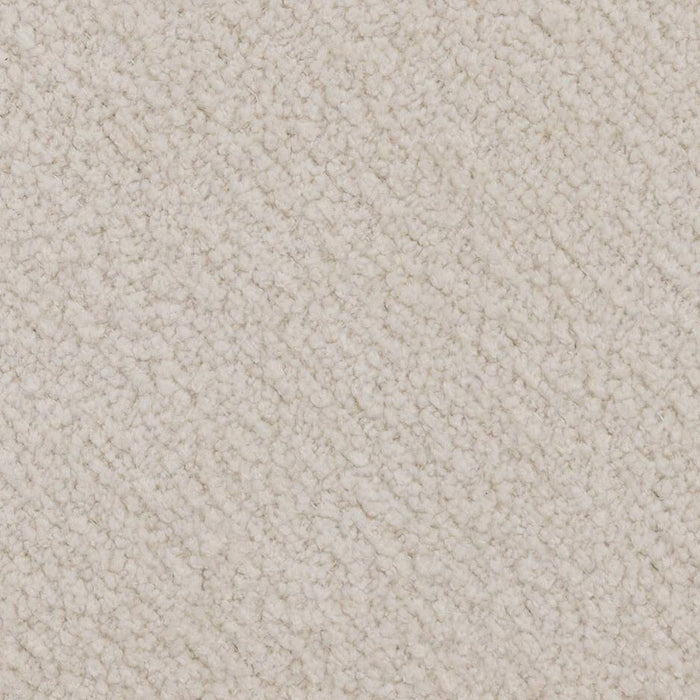 Goossens Poef Arendal in stof fijn geweven pearl