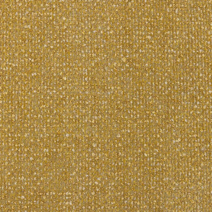 Goossens Poef Arendal in stof gemeleerd grof geweven brass