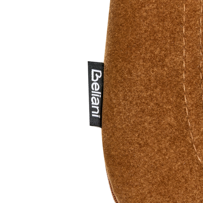 Beliani - DUETTE - Barkruk set van 2 - Goudbruin - Fluweel