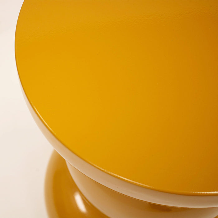 Kick bijzettafel Cato - Okergeel