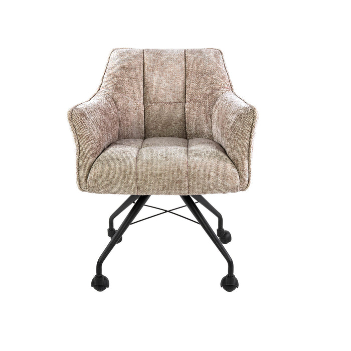 Hoyz Collection - Armstoel Raster Wieltjes Verpakt Per 2 - Hoven Zand