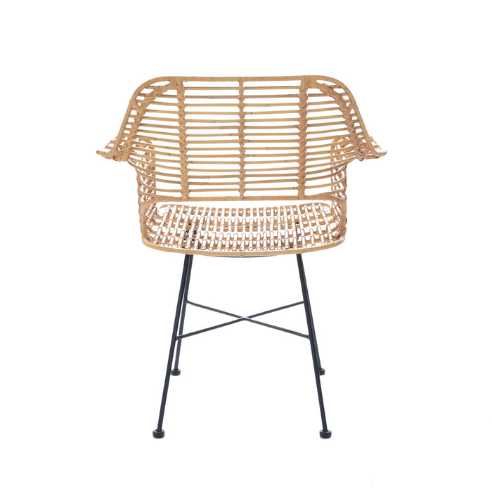 Giga Meubel - Stoel Badung Rotan Naturel - Set van 2