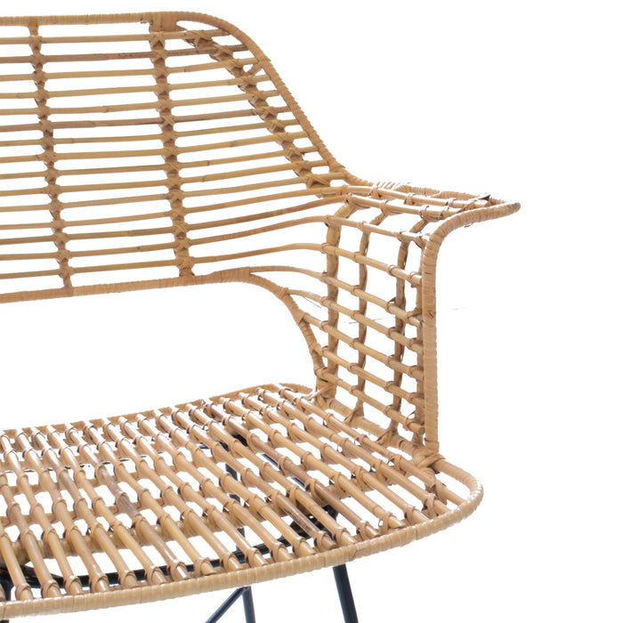 Giga Meubel - Stoel Badung Rotan Naturel - Set van 2