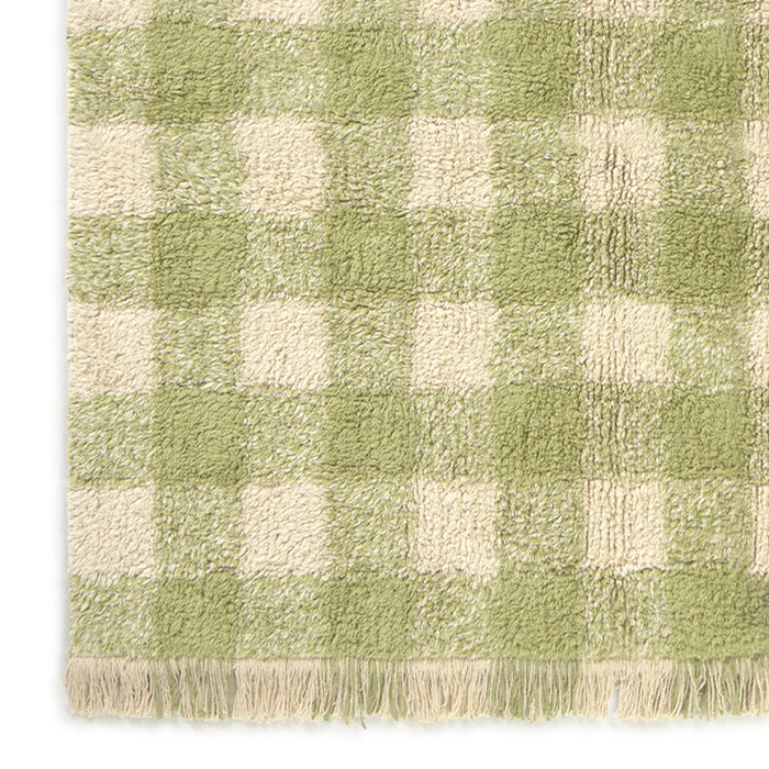 Lorena Canals Vichy Vloerkleed 90 x 120 cm - Matcha