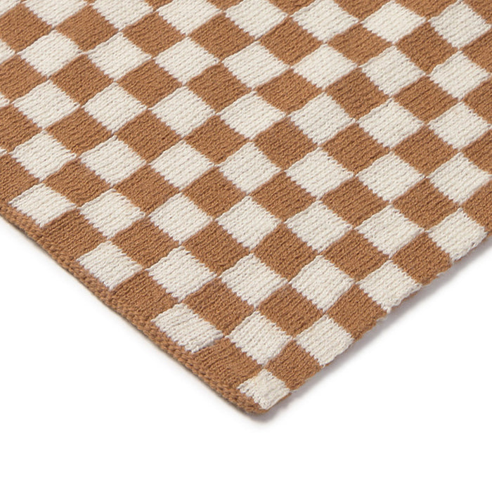 Lorena Canals Tiles Gebreide Plaid 80 x 100 cm - Toffee