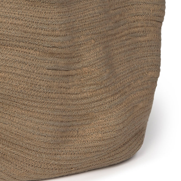 Lorena Canals Stonewashed Opbergmand 25 x 45 cm - Bruin