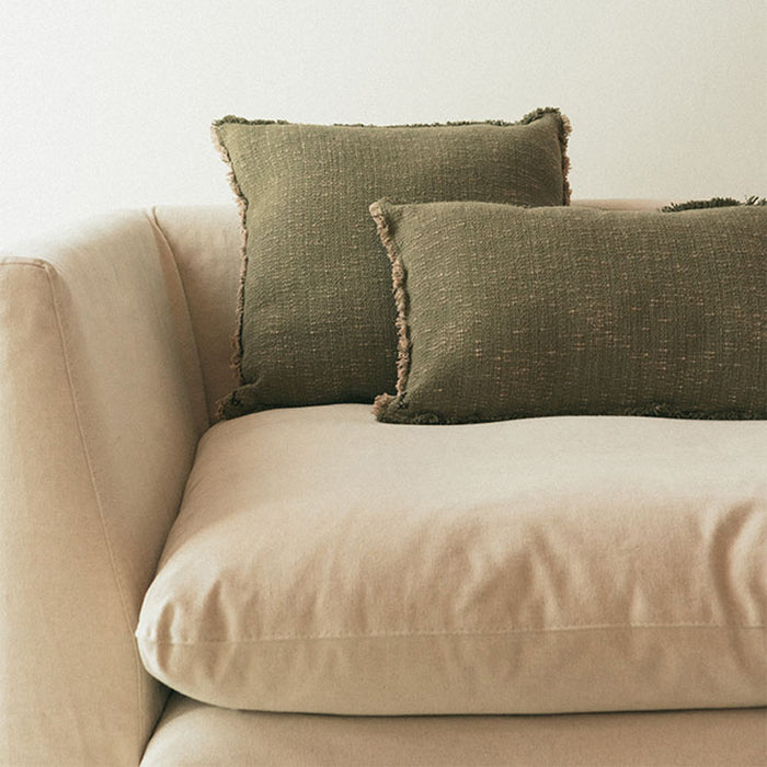 Lorena Canals Handloom Sierkussen 45 x 45 cm - Kaki