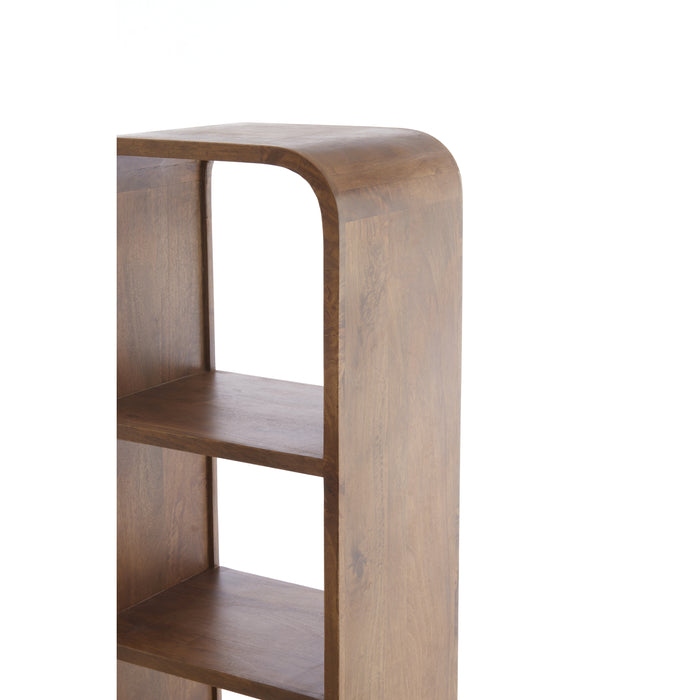 Light&living Kast open 50x35x200 cm DANE hout olie bruin