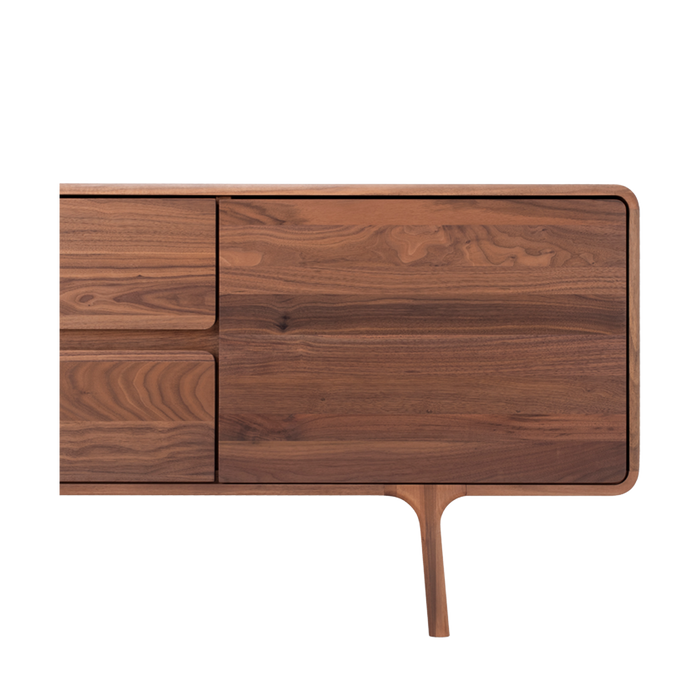 Gazzda Fawn Sideboard Houten Dressoir Walnut - 180 x 45 cm