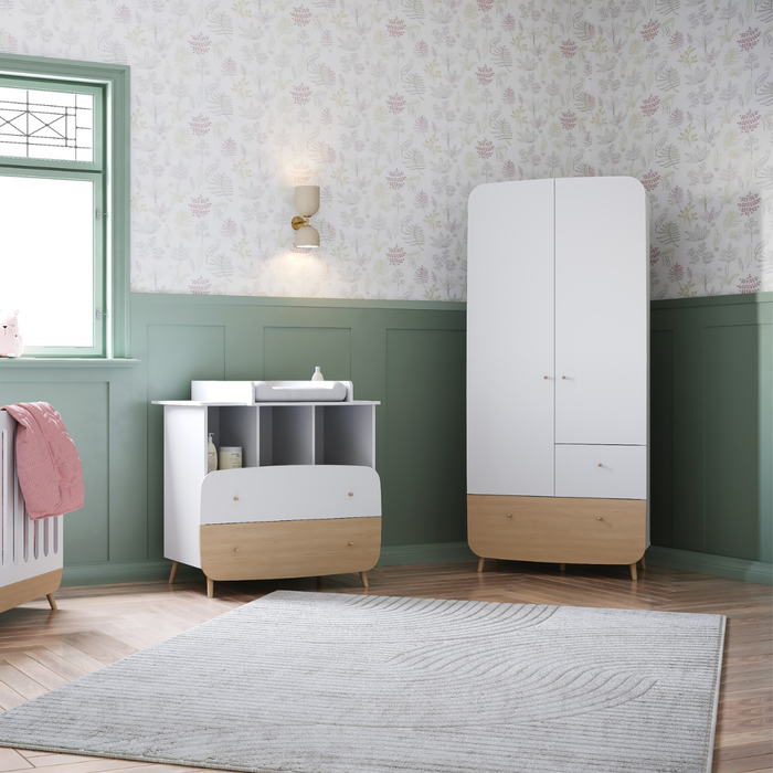 Calicosy - Kast met 2 deuren en 2 lades FIRMIANA - H203,9 cm