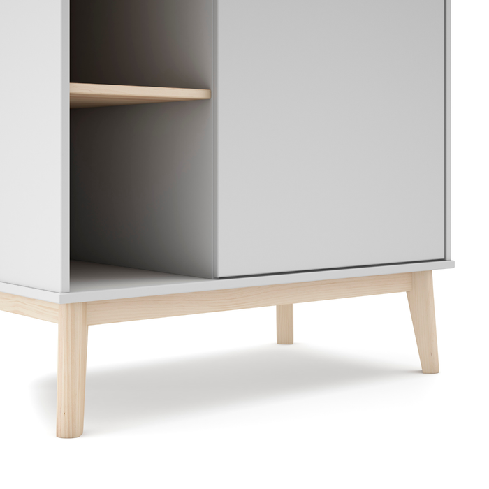 Calicosy - SIMON garderobe - B90 cm - Wit