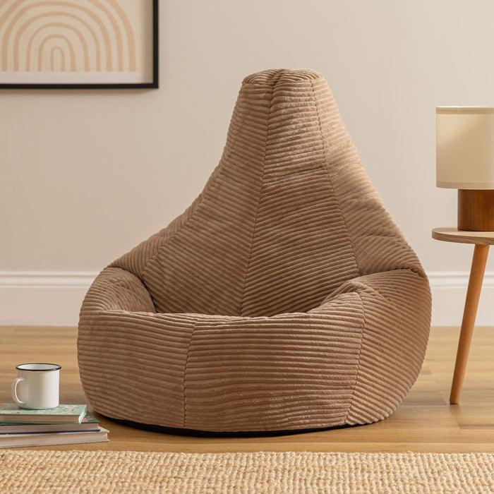 icon Dalton Zitzak - Ribfluweel - Mocha