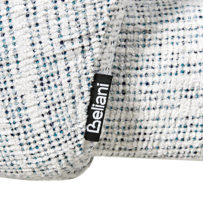 Beliani - ZANA - Eetkamerstoel set van 2 - Blauw - Polyester