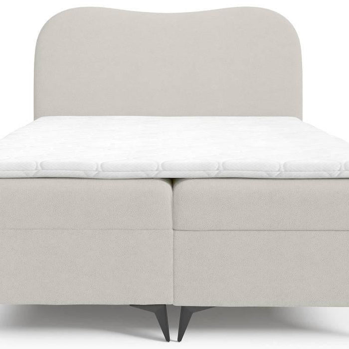 NADUVI Collection Boxspring Adler bouclé met opbergruimte 180 x 200 cm