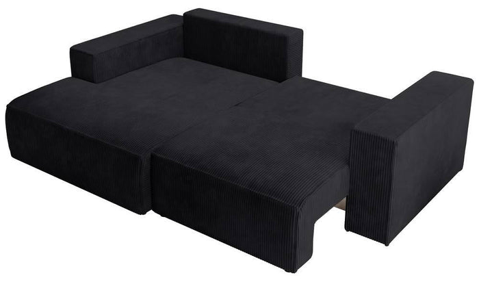 NADUVI Collection Hoekslaapbank Galine ribstof links