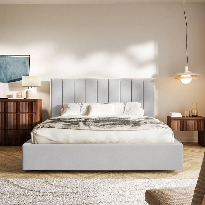 NADUVI Collection Bedframe Taavi fluweel met opbergruimte 180 x 200 cm