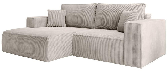 NADUVI Collection Hoekslaapbank Galine ribstof links