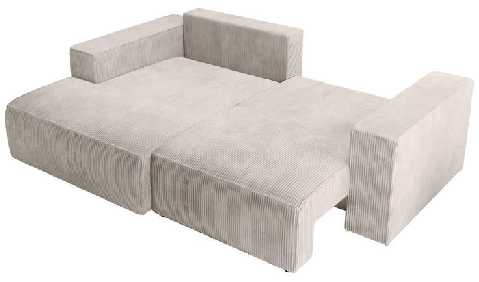 NADUVI Collection Hoekslaapbank Galine ribstof links