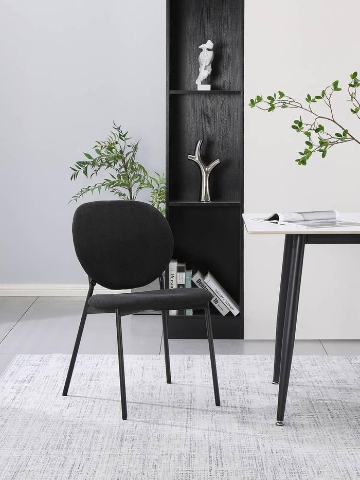 NADUVI Collection Eetkamerstoel Barto chenille