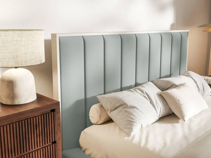 NADUVI Collection Bedframe Taavi fluweel met opbergruimte en