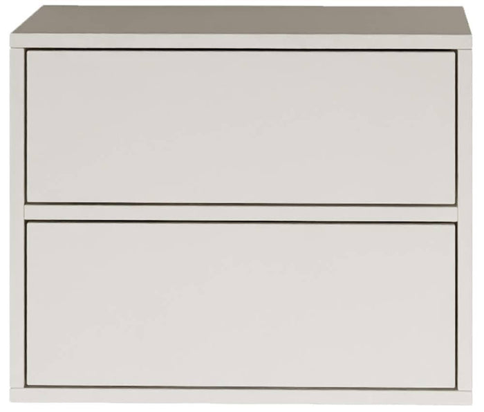 NADUVI Collection Nachtkastje Fermo 2 lades