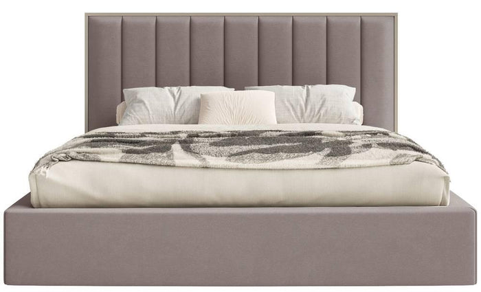 NADUVI Collection Bedframe Taavi fluweel met opbergruimte 180 x 200 cm