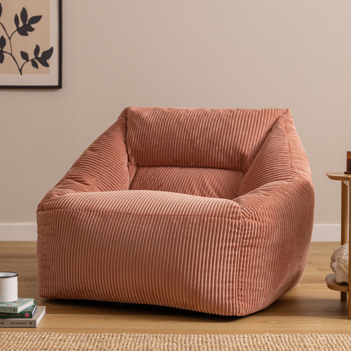 icon Natalia Zitzak Fauteuil - Ribfluweel - Oudroze