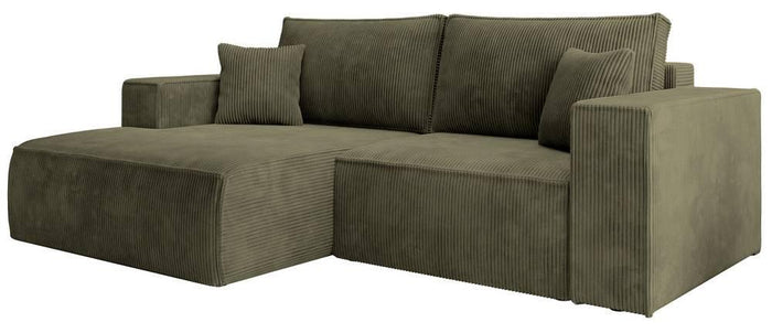 NADUVI Collection Hoekslaapbank Galine ribstof links