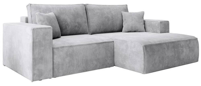 NADUVI Collection Hoekslaapbank Galine ribstof rechts